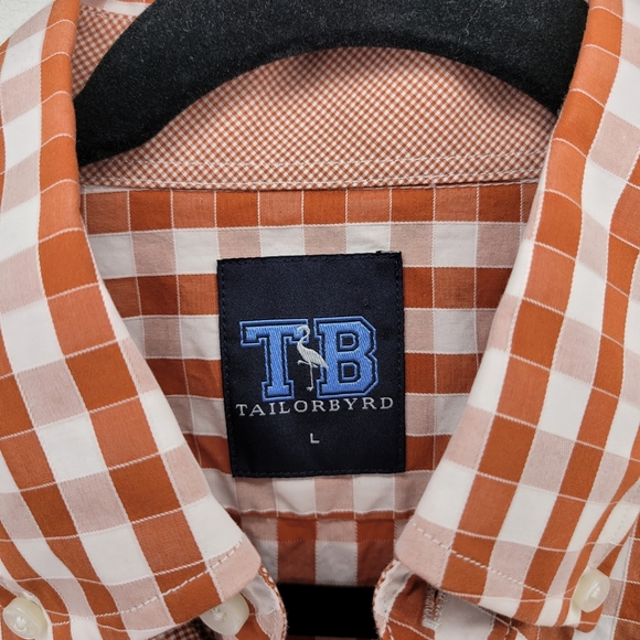 Tailorbyrd Gingham Long Sleeve Shirt - Picture 3 of 4